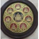 Antique Ashtalakshmi Round Panel-6